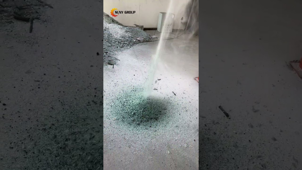 Watch Laminated Glass Get Recycled Like Never Before! 