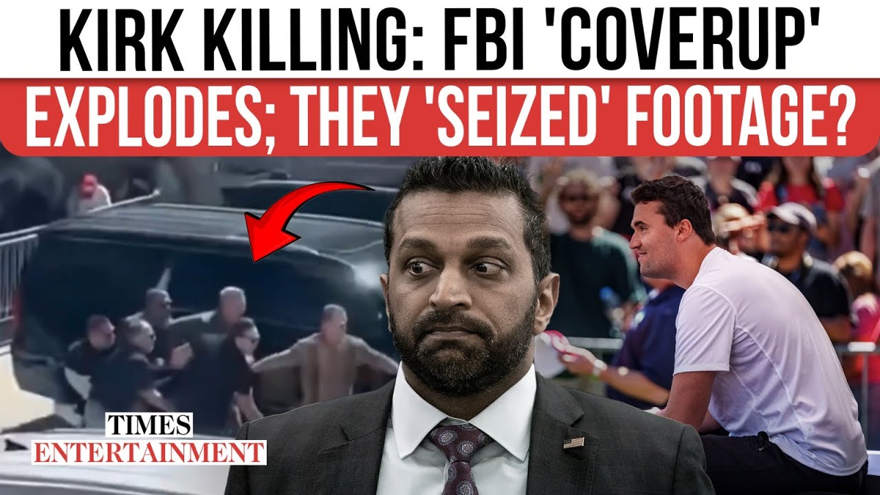 Kirk Killing: Kash Patel 'SEALS' Video Files? Candance Owens Drops BOMBSHELL Claims Of FBI 'Coverup'