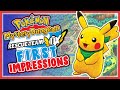 Pokemon Mystery Dungeon Rescue Team DX DEMO - First Impressions