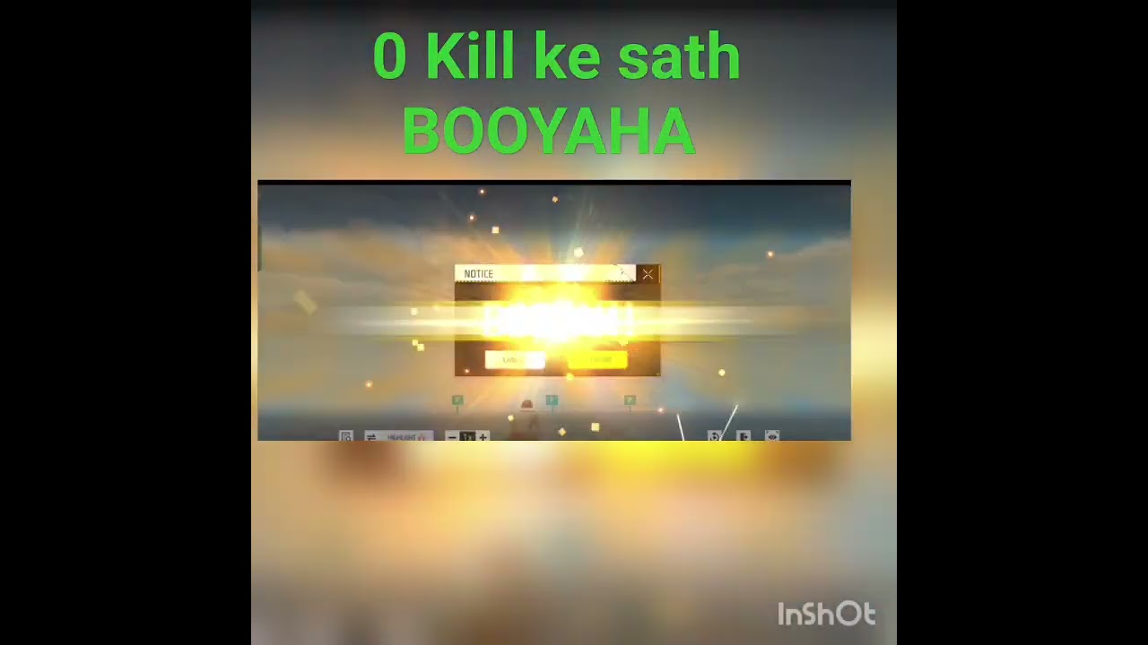 0 kill ke sath BOOYAHA BR Rank 