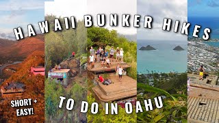 5 Short and easy bunker hikes to do on Oahu, Hawaii! All you need to know | Info