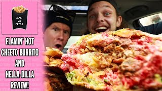 SoCal Burrito & Hella-Dilla Review | Man vs Fries