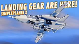 NEW LANDING GEAR UPDATE! - SimplePlanes 2