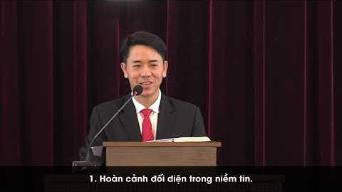 Đề mục: VỮNG TIN NƠI CHÚA | Giảng luận Mục sư NC NGUYỄN VĂN BIÊN