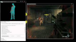 Call of Duty Black Ops on Kinect using FAAST