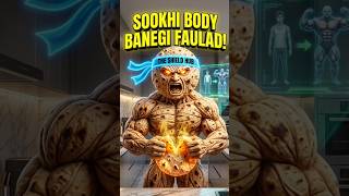 Wazan Aur Muscle Mass 100% Badhega! 😲 Roti Ka Sci-Fi Jadoo 🌾🔥#viral #facts #health