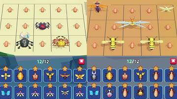 Merge Master - Insect Fusion #23 - Combine ( honey bee  + Flea) - Android Gameplay