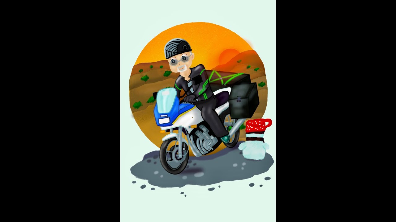 No.20 Timna Park - geological site, israel on my motorbike