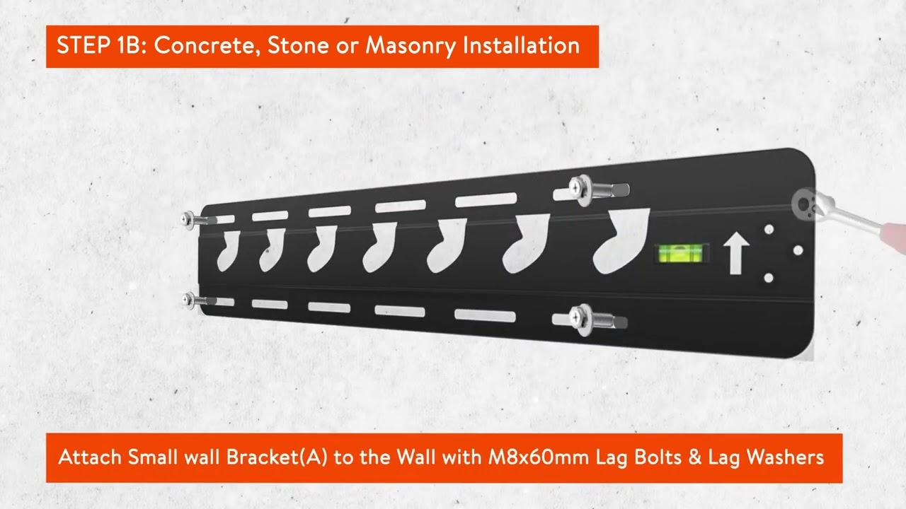 100074946 Slim Fixed TV Mount 24" - 90"