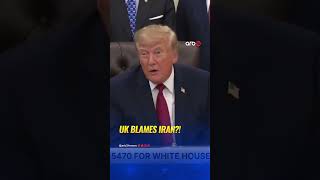 “WHO SAID IRAN PLAYED A ROLE” Trump questions UK claim over RAF Fairford