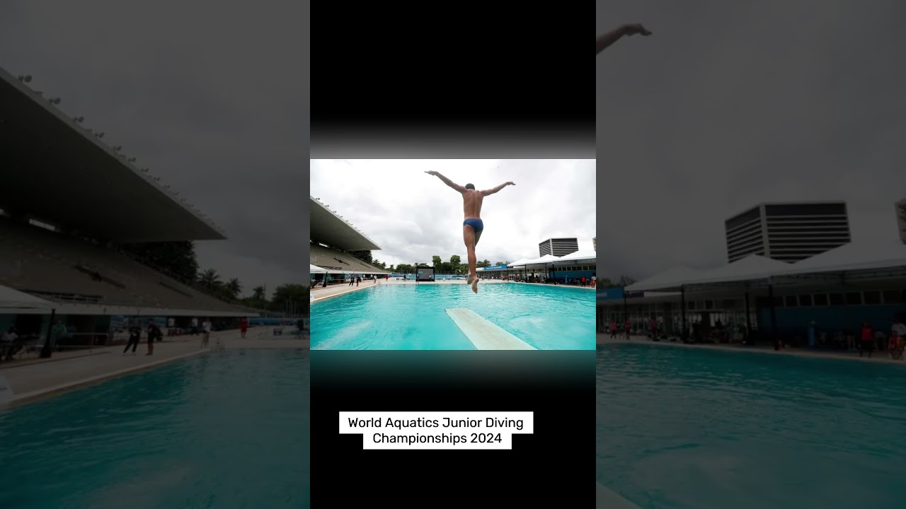 ПРЫЖКИ В ВОДУ МОЛОДЕЖЬ Чемпионат мира по водным видам спорта среди юниоров 2024 ЛЕОНАРДО ЯНЬЕС 