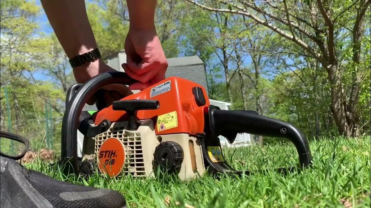 FIXED the Stihl 018c Chainsaw YouTube
