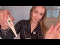 Asmr doctors office check up medical roleplay