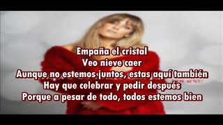 Video thumbnail of "Edurne   Siempre es Navidad junto a ti Letra"