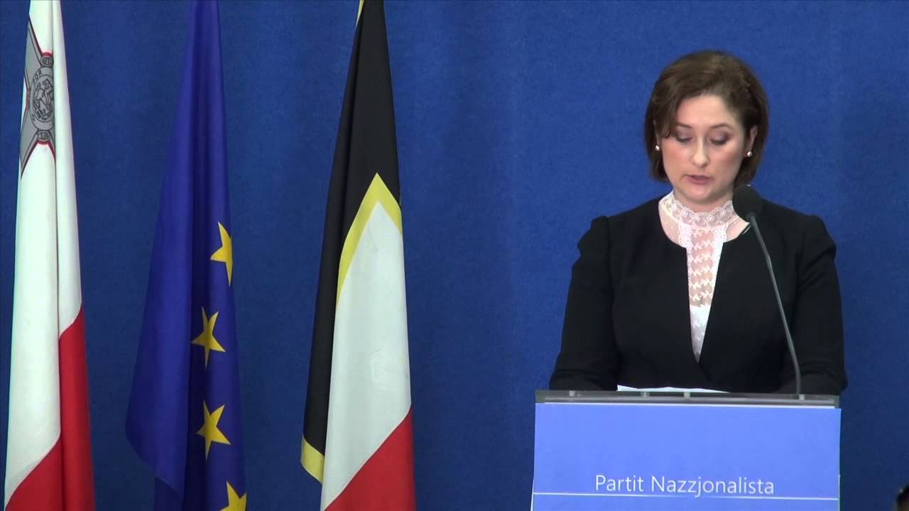 L-intervent ta' Therese Comodini Cachia waqt djalogu tal-PN fis-Sannat, Għawdex
