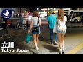 ⁴ᴷ Tokyo: Tachikawa Station（立川駅）/ East Japan Railway Company : Japan Walking Tour (June, 2021)