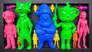 Kpop Demon Hunters Rumi, Mira, Zoey, Jinu, Nick Zootopia, Judy Zootopia, Esprona Signora