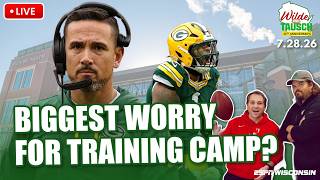 LIVE: Packers Training Camp PREVIEW 😳 Biggest Confidence + Biggest Concern? | Wilde & Tausch 7.28.26
