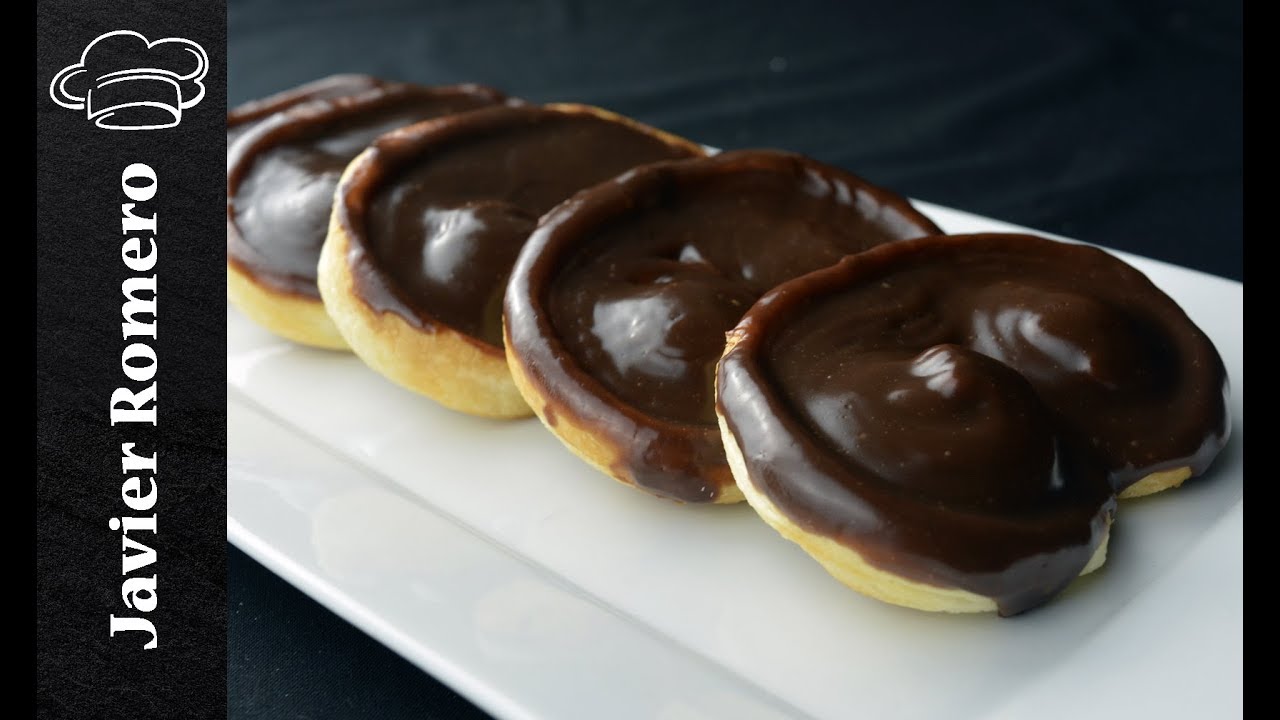 Como hacer palmeras de chocolate l Recetas de Javier Romero