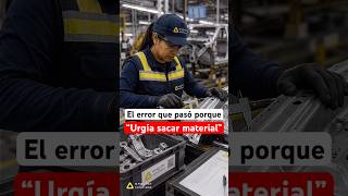 El error que pasó porque “urgía sacar material”