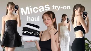 Dresses try-on haul ft. Micas