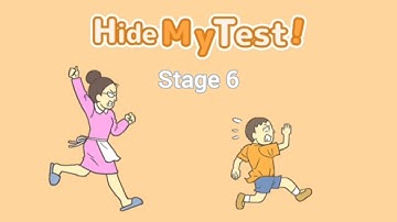 HIDE MY TEST stage 6 | Fun games | Gameplay walkthrough | Zero point test and where to hide them