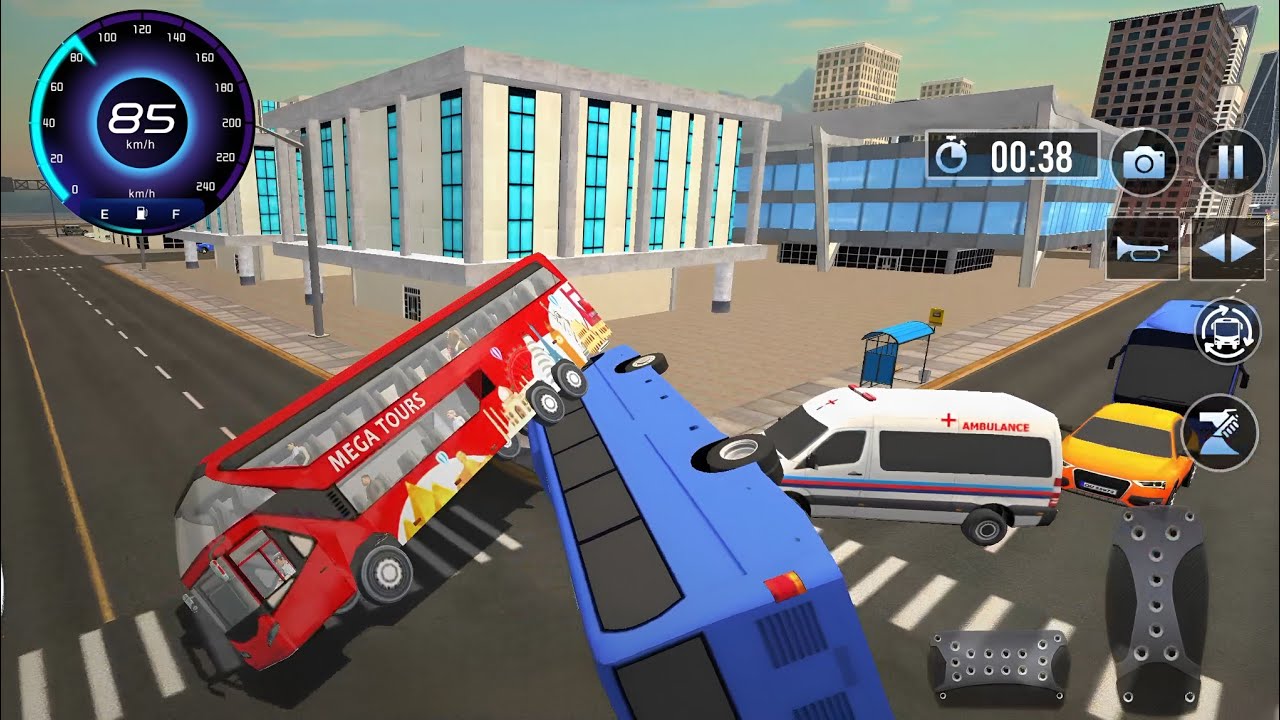 Indian Bus Simulator 3D | Long Route Bus Driving | Realistic Gameplay