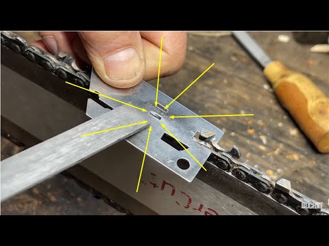 Chainsaw Sharpening, filing Rakers, tips, and tricks.