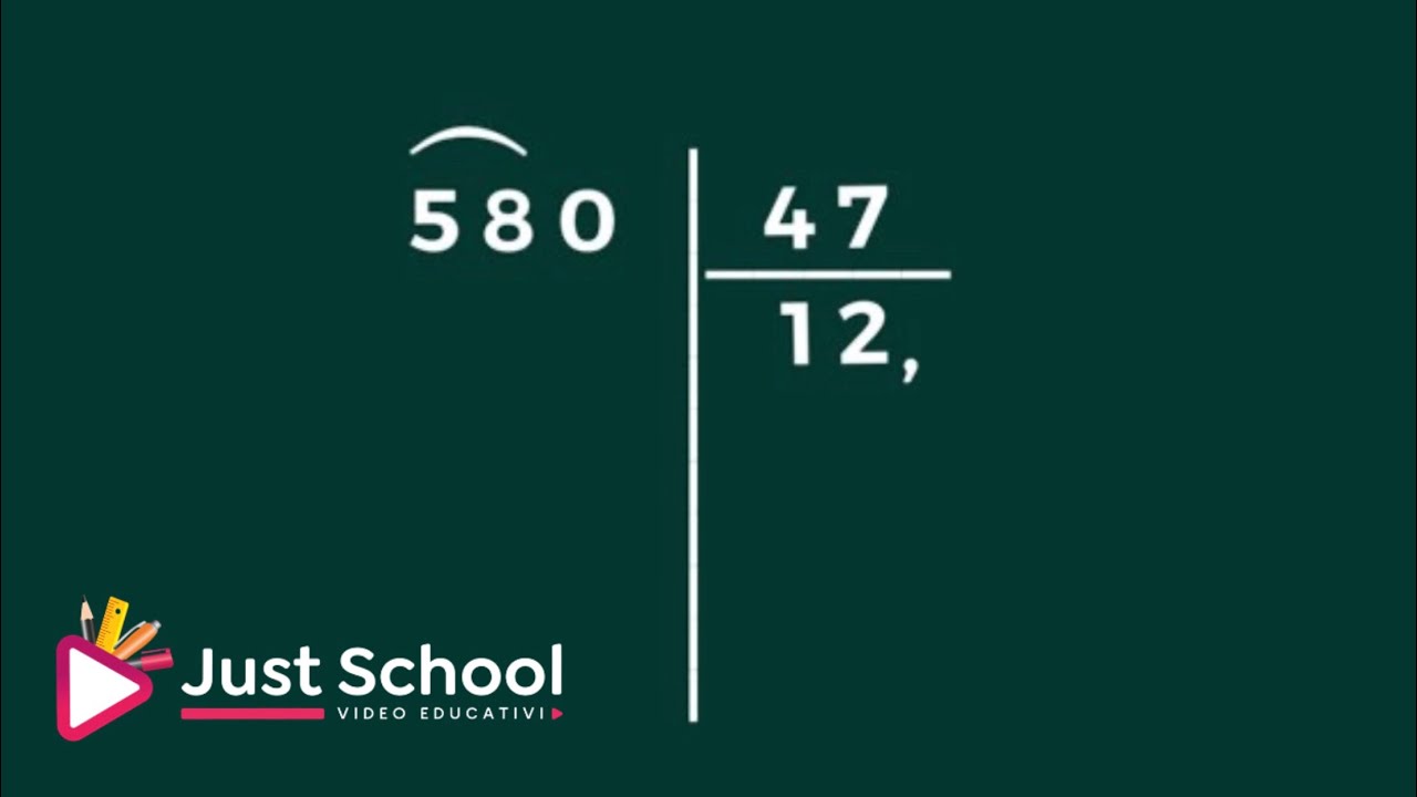 Divisioni con la virgola al quoziente.