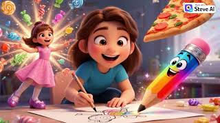 The Magic Pencil That Drew A Real Dinosaur