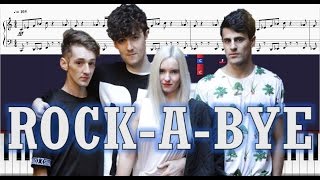 Clean Bandit - Rock-A-Bye - Piano Tutorial w/ Sheets screenshot 5