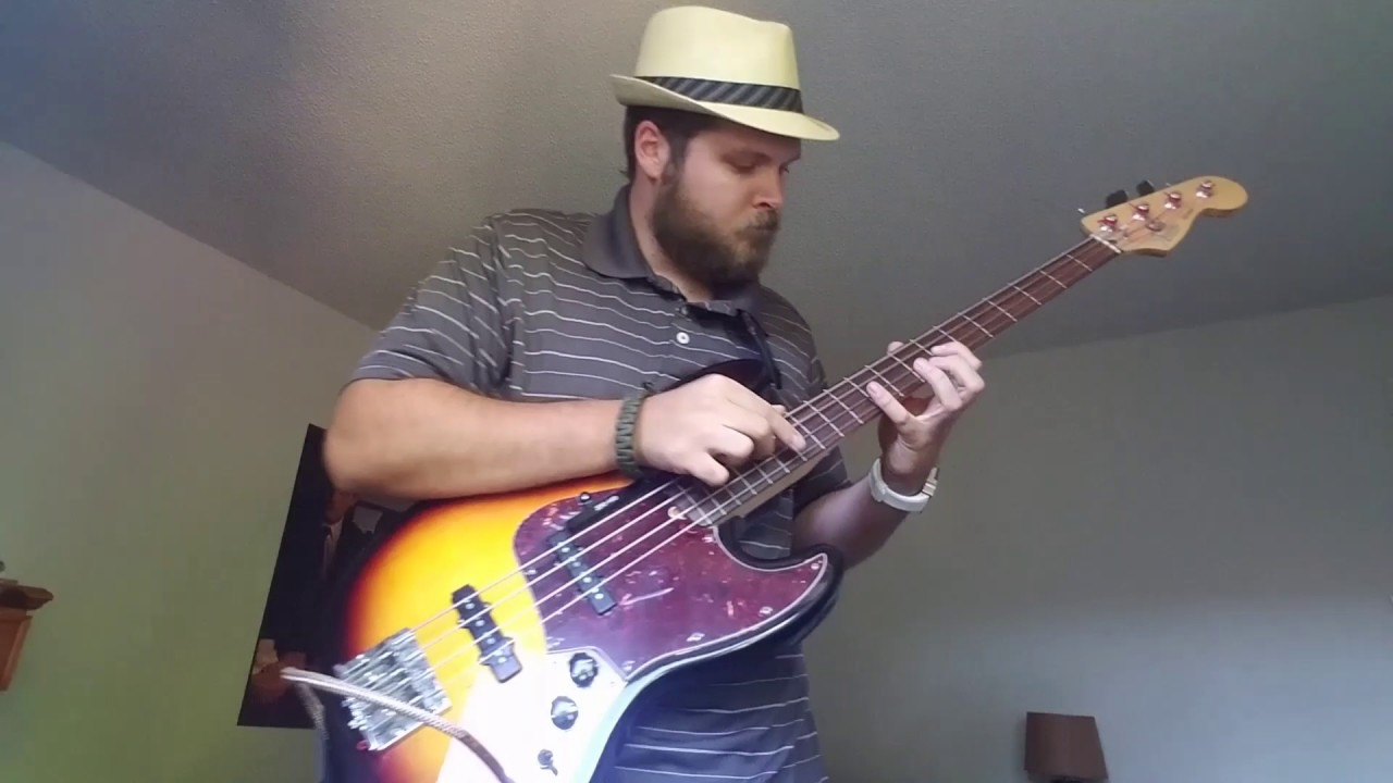 Bass improv w/ strumming YouTube