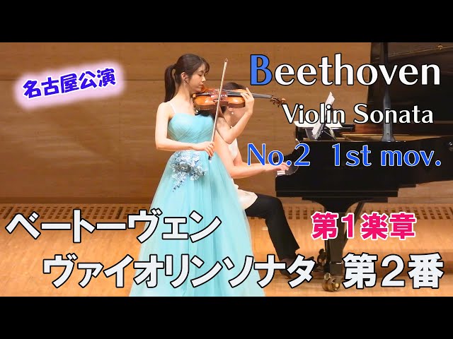 Beethoven Violin Sonata No. 2 1st movement - YouTube