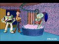 Sheriff Woody And Buzz Lightyear Drops By Squidward's House