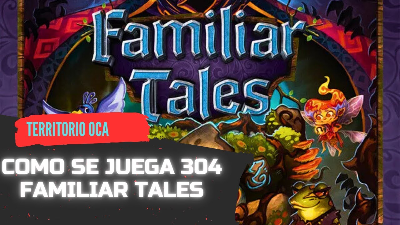🐸 Cómo se juega 304 FAMILIAR TALES (Plaid Hat Games) Juego de mesa 🐺