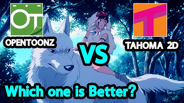 Opentoonz vs Tahoma2D | Which one is Better ? (The Ultimate Comparison)