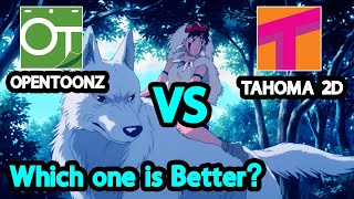 Opentoonz vs Tahoma2D | Which one is Better ? (The Ultimate Comparison)