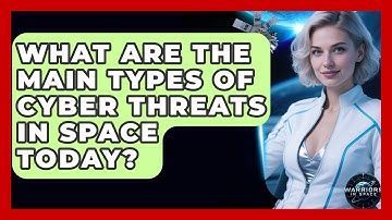 What Are the Main Types of Cyber Threats in Space Today? | Warriors In Space