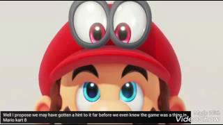 Super Mario Odyssey Easter egg in Mario kart 8?