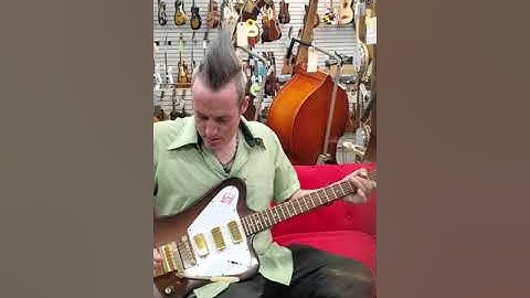 Gibson Firebird VII 1965 Demo at Victor Litz Music Center 301-948-7478