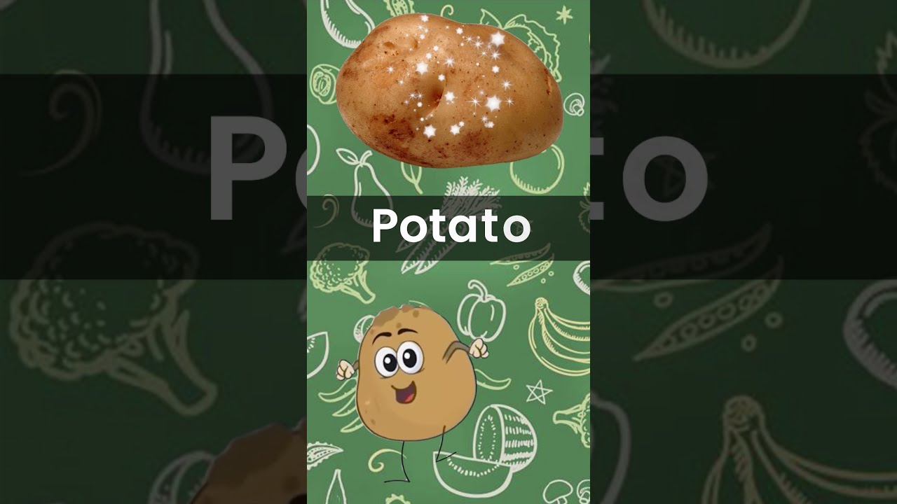 10 Vegetables Name For Kids Learn With Fun Kidslearningshorts