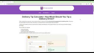 How Much Should You Tip a Delivery Driver? Delivery Tip Calculator Guide