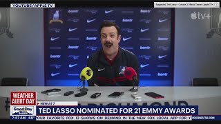 Ted Lasso nominated for 21 Emmy Awards