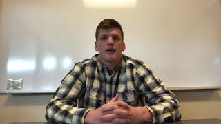 2019 Work Ethic Scholarship Applicant -Eric Wieser