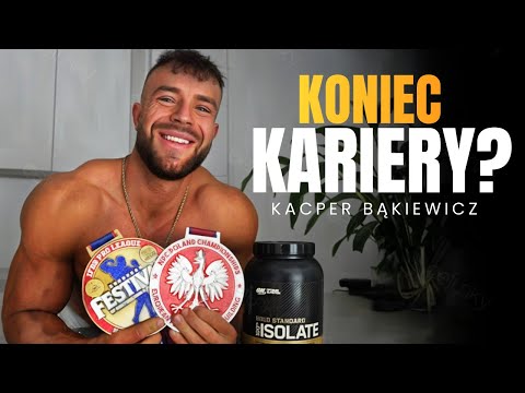 KULISY SEZONU STARTOWEGO ZAWODNIKA SPORTÓW SYLWETKOWYCH - KACPER BĄKIEWICZ