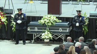 Memorial service honors late Nampa Mayor Rick Hogaboam