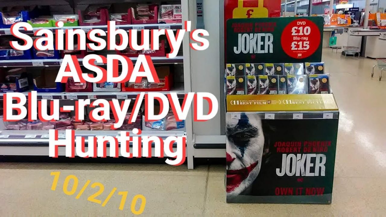 Sainsburys Blu ray/DVD Hunting 10/2/20 YouTube