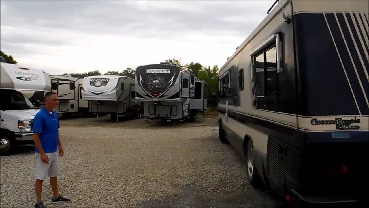 1988 Monaco Crown Royal 36 Gas Pusher Gillig Chassis Class A RV Camper Motor Home YouTube