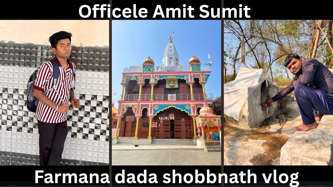 Aj ham gya apne ￼ Farhana Gaon ￼  (Sonipat )￼￼  ￼ dada Shobhnath Ke Mandir mein 🙏🏻🙏🏻🙏🏻￼ sumit Amit 