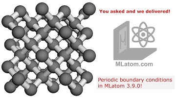 Finally! Periodic boundary conditions in MLatom